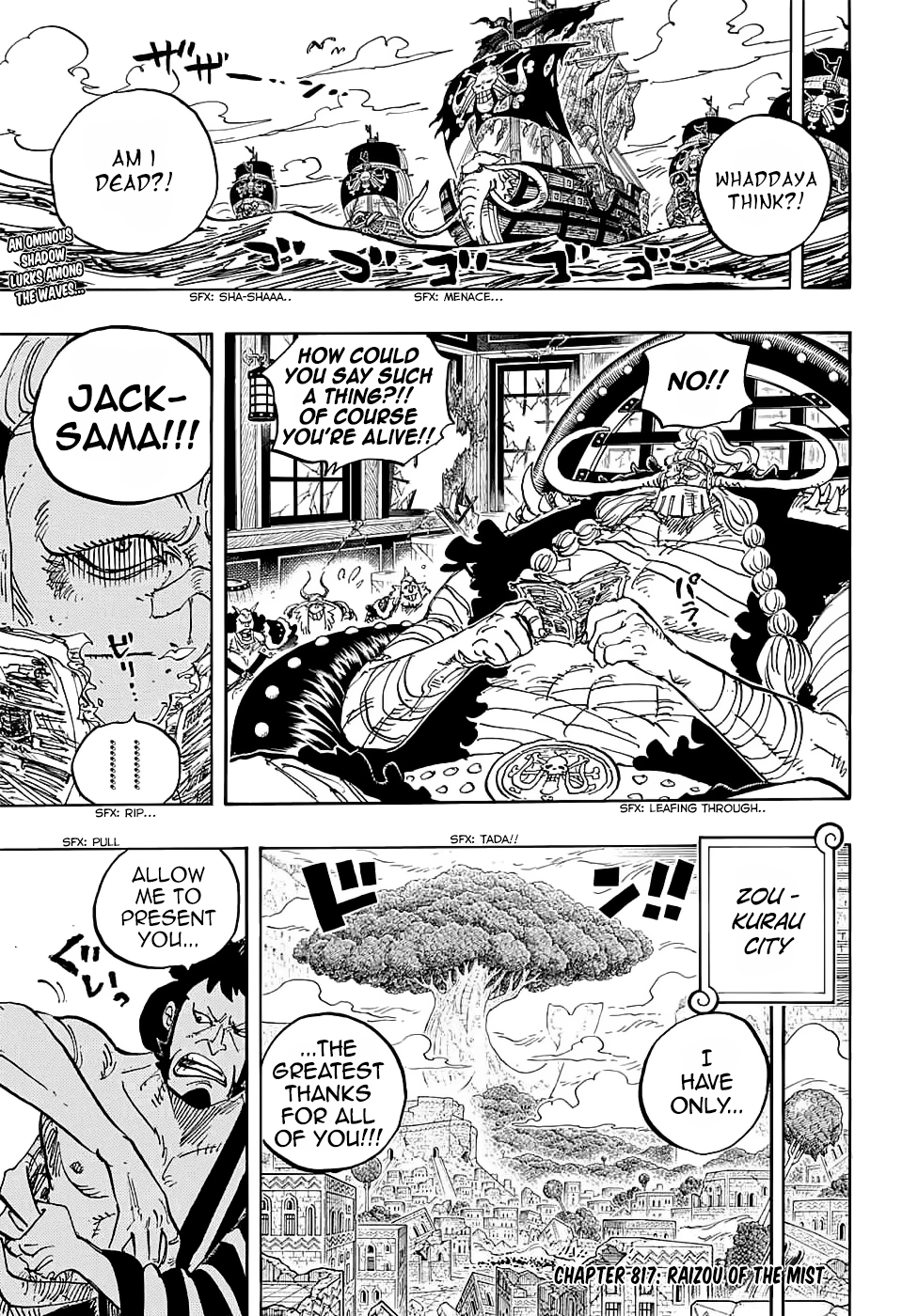 One Piece, Chapter 817 image 04